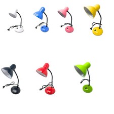 Lampada da scrivania con braccio flessibile luce lume da tavolo per cameretta