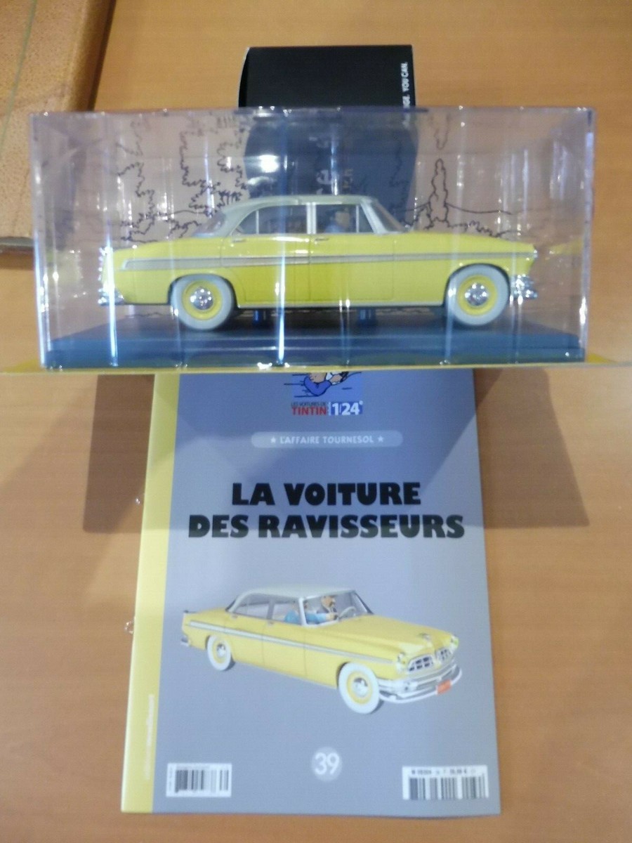 Voiture Tintin 1/24 - L'Affaire Tournesol N°39 - Hachette - Neuve En Boîte