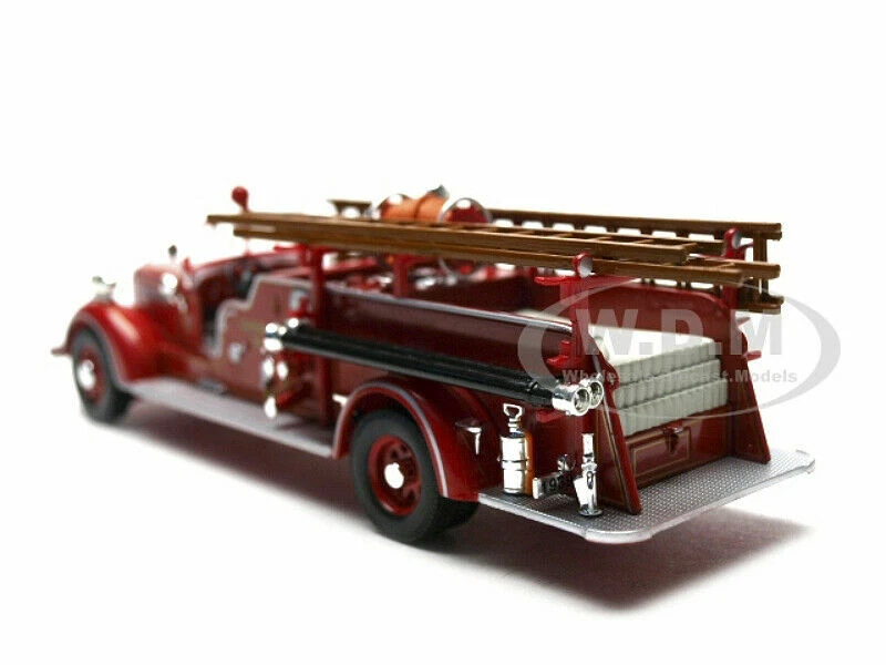 Camión de bomberos Packard 1939 rojo 1/32 modelo diecast por modelos exclusivos 32400 Foto 2 de 4