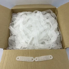 1000 ct NAHANCO  Rubber Non Slip Grip Attachment for Hangers Athletic Clothing