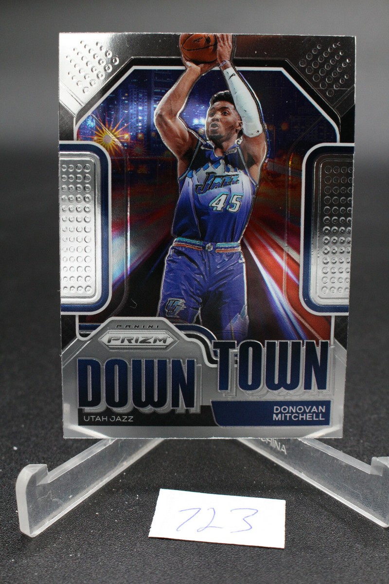 Donovan Mitchell 2020-21 Panini Prizm Downtown Down Town 2 Utah