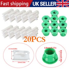 20x Clips For BMW Side Sill Skirt Trim Moulding Grommet E36 E46 E90 E91 3 Series