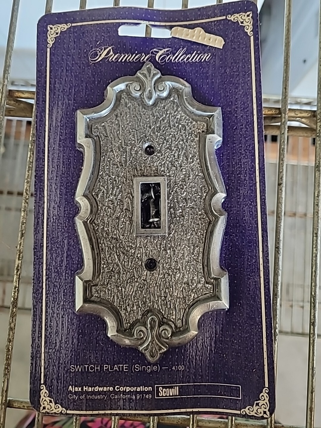 Cover Nos Antique Silver Pewter Ajax-4100