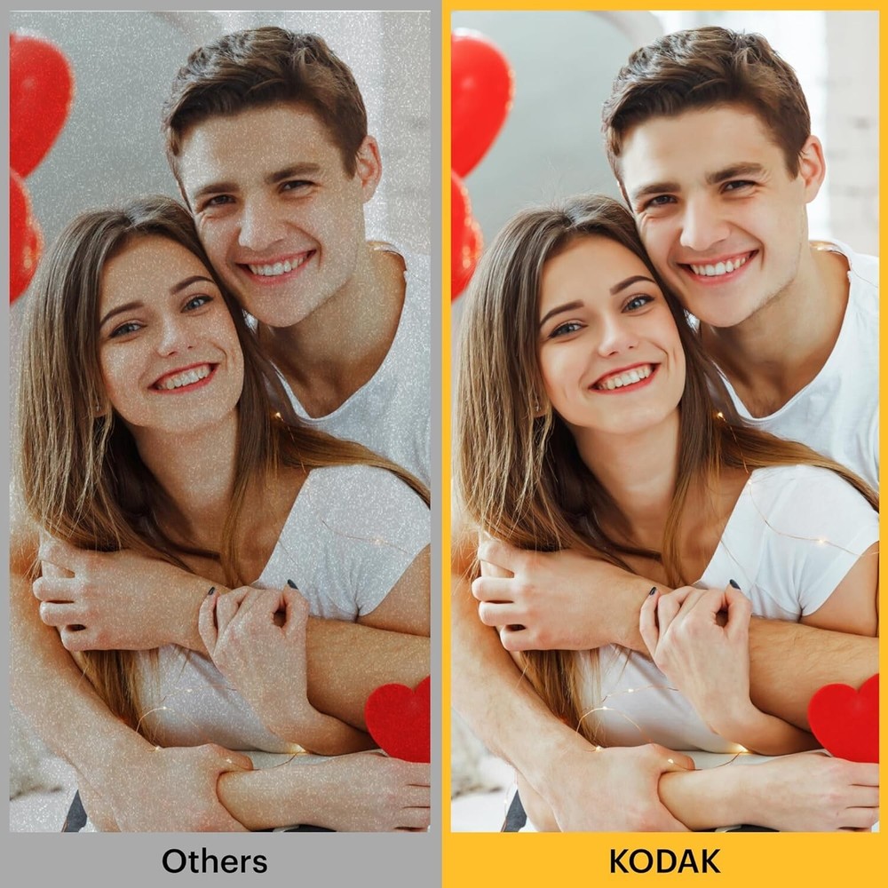 Bluetooth Mini Retro Photo Printer with Waterproof Anti-Fingerprint Prints  