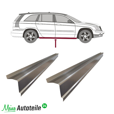 Schweller Reparaturblech Blech für Chrysler Pacifica 03-08 / Links u. Rechts