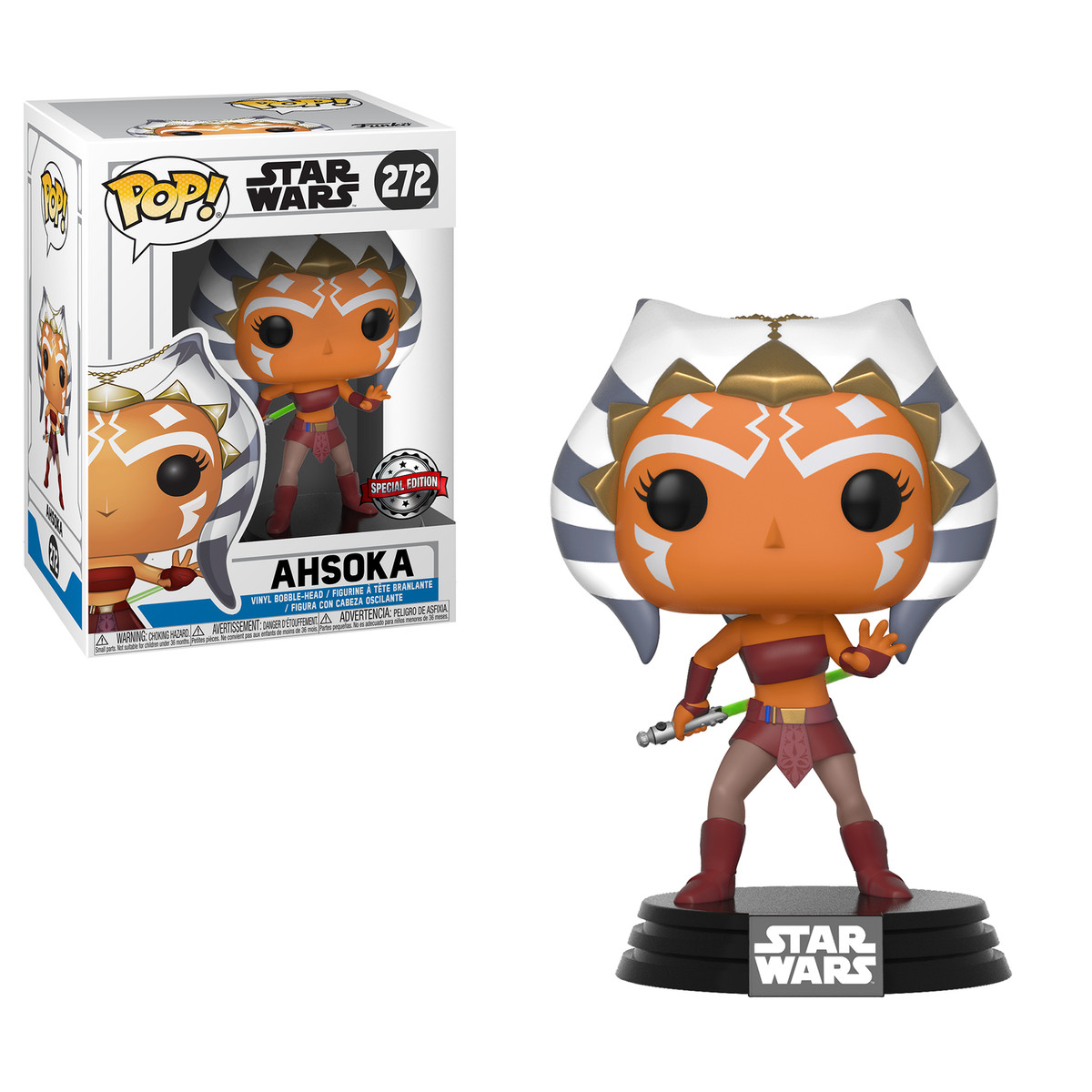 Funko Pop! Vinyl: Star Wars - Ahsoka Tano - Hot Topic (Exclusive