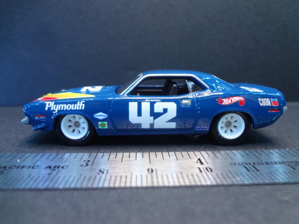 HW Hot Wheels 1970 Plymouth AAR Cuda Dan Gurney's - Loose 1:64 | eBay