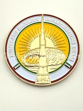 HSI Home Land Security Investigations Dubai United Arab Emirates Challenge Coin