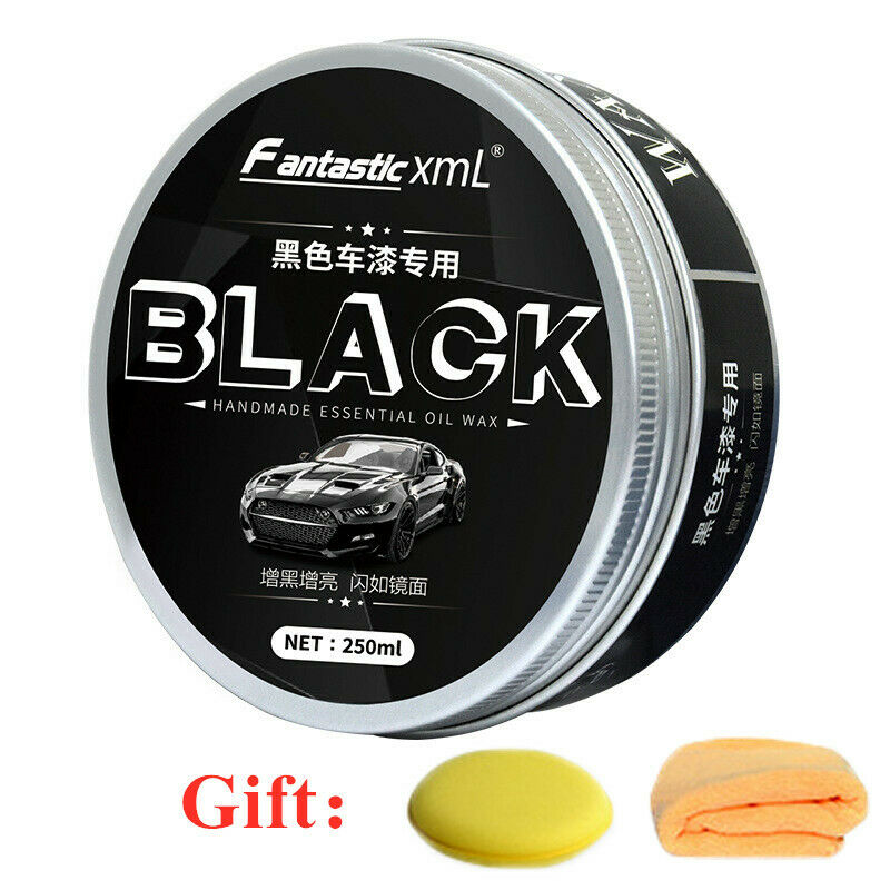 Black & Dark Coloured Car Coating Wax Auto Crystal Plating Polish Shine Wax US E - Foto 7
