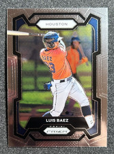 2024 Panini Prizm #149 Prospect Luis Baez Houston Astros