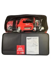 NEW-MILWAUKEE 2646-20 18V GREASE GUN WITH BATTERY & CHARGER IN SOFT CASE-(TH)