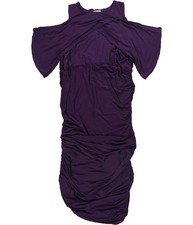 Kiyonna Womens Bianca Bodycon Dress, Purple, Plus Size, 3X