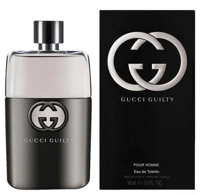 Gucci Guilty Pour Homme Eau de Toilette Spray, Regular Size 3.0 fl oz