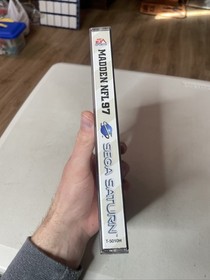 Madden NFL 97 (Sega Saturn, 1996) CIB Play Sheet Insert