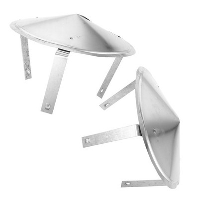  2 Pcs Zubehör Für Holzöfen Kamine Von Abluftentlüftungskappe Kaminabdeckungen