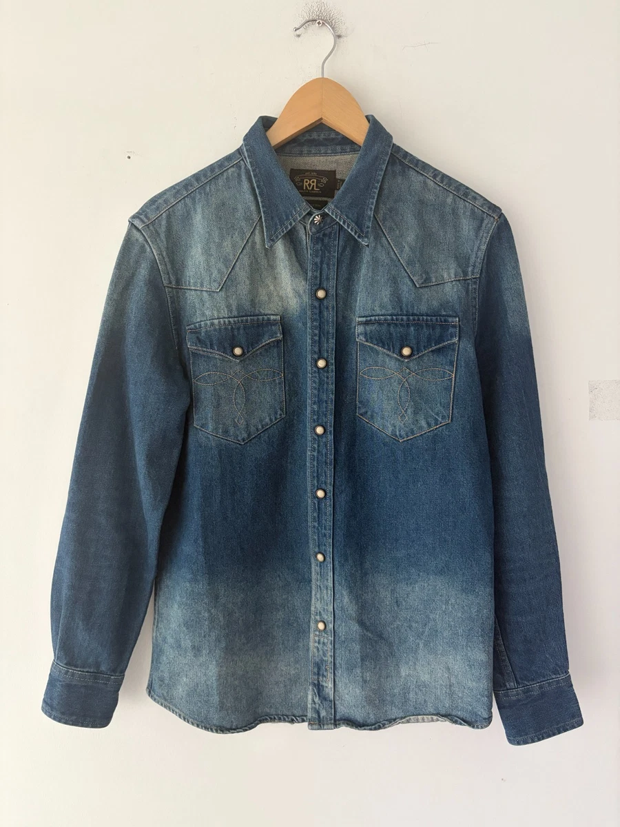 RRL Denim Casual Button-Down Shirts for Men for sale - eBay RRL Denim Casual Button-Down Shirts for Men for sale - eBay