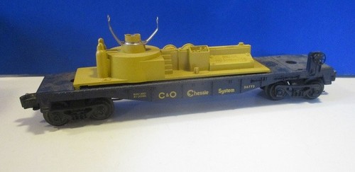 Lionel 6-26773 Chessie Proyector Operativo O-27 Coche - Falta el reflector | Condition: Used
