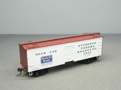 Coche de cerveza construido HO 1/87 casa redonda Santa Fe AT&SF COCHE DE CERVEZA #2960 | Condition: Used