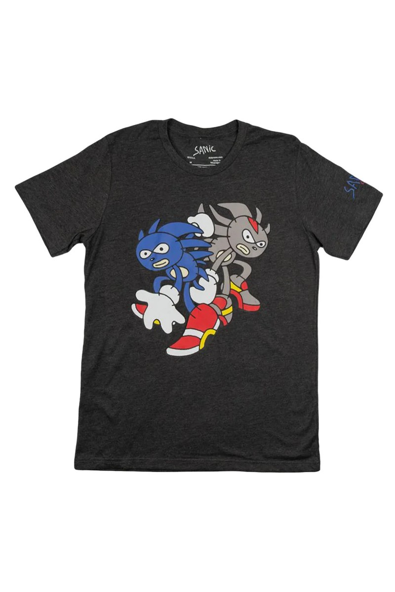 Official Sega Shop Sonic: Sanic & Shedew Adventure Tee April Fools