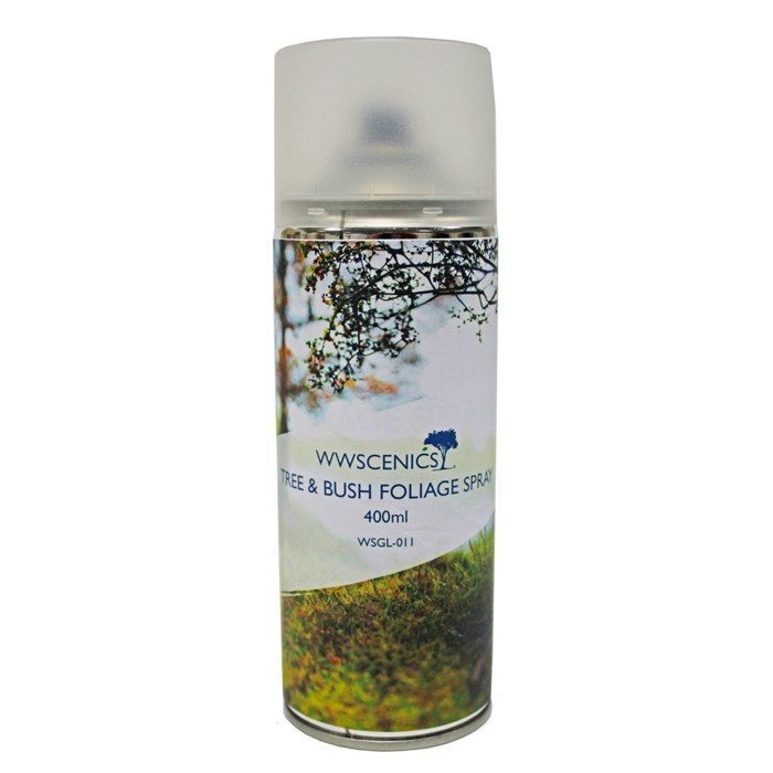 WWScenics WSGL-011 Tree & Bushes Foliage Spray 400ml can UK POST ONLYÂ