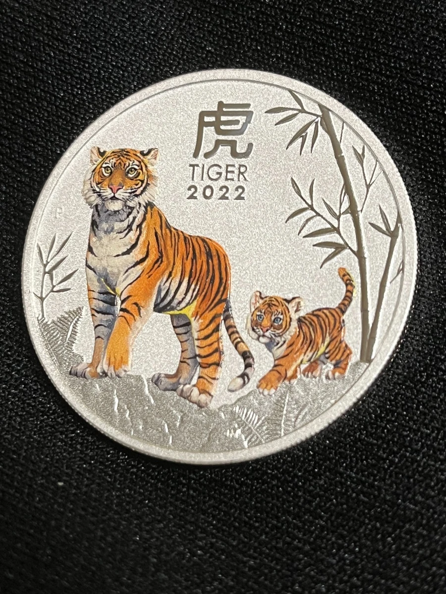 1oz. Tiger Lunar Indiana Silver Bullion Coin for sale | eBay