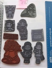 Magnolia Tilda Rubber Stamps 8 Plus Bad Hair Day Stamps