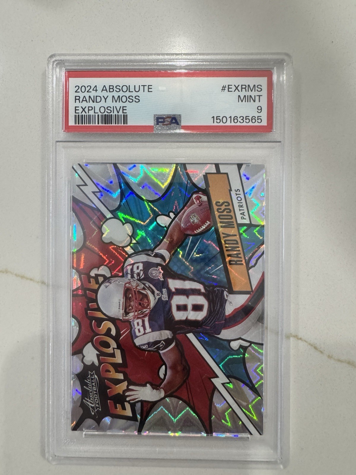 2024 Panini Absolute - Explosive Randy Moss #EX-RMS