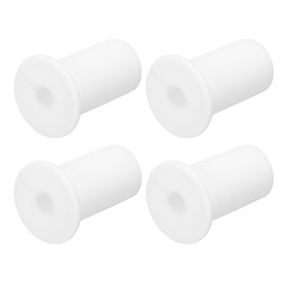 4Pcs Wall Grommets for Cables 3/4 Inch Cable with 7mm Hole Silicone White