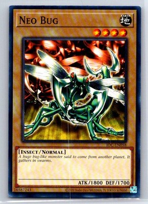 Neo Bug IOC-EN058 Invasion of Chaos (25th Anniversary Edition) Yu-Gi-Oh LP
