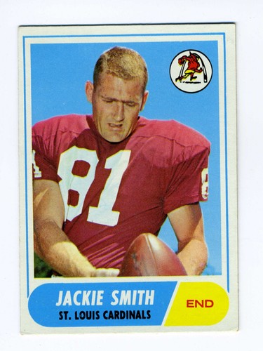 Jackie Smith #86 1968 Topps card