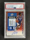 2020-21 Contenders Optic Tyrese Maxey Red Wave Variation Auto RC PSA 9/10 POP 2