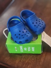 Crocs Unisex Kids Clogs Shoes - 204564JL Blue 