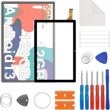 New Touch Screen Digitizer Replacement for Facetel Q6 with Free Repair Tools