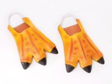 Bristol Novelty BA049 Chicken Feet Costume   Unisex   Yellow Adult, One Size 1 O