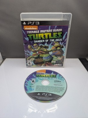 TMNT Turtles Danger Of The Ooze PS3 (Sony PlayStation 3, 2014) No Manual