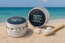 Fresh Mint Toothpaste Tablets Fluoride Free 60 Pack