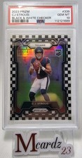 2023 Panini Prizm - Rookies C.J. Stroud #339 Black & White Checker Prizm PSA 10