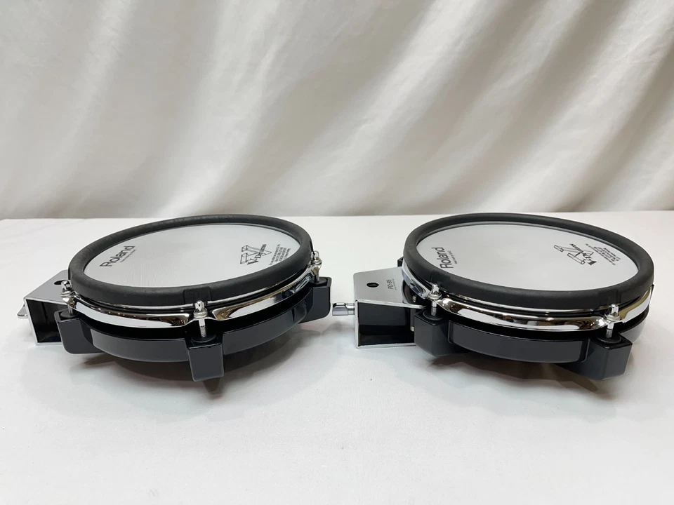 DOS Roland PD-85 BK V Tambor 8" Cabezal de Malla PD85 para TD 80 80R 125 105 120 100 9 Kit Foto 3 de 4