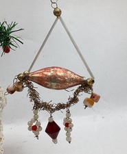 Antik Christbaumschmuck Weihnachtsschmuck  Gablonz Tinsel