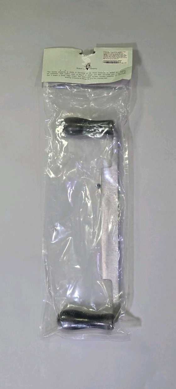 Two Cherries 500-1320 225-Millimeter Drawknife Straight Blade New Robert Larson