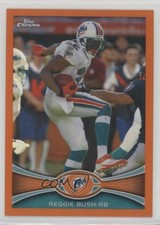 2012 Topps Chrome Retail Orange Refractor Reggie Bush #75 0dk