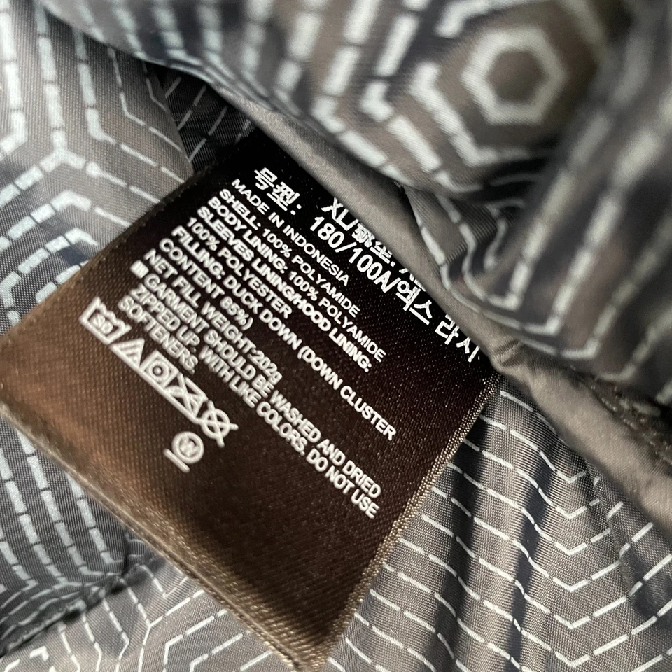 Under Armour Jacket Men Extra Large Gray Storm ColdGear Infrared Goose Down Coat - Image 4 of 4