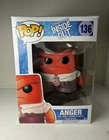 Funko Pop! Disney Pixar Inside Out Anger #135 Vinyl Figure w/ Box