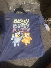 Bluey & Bingo Toddler T-Shirt Size 5T Short Sleeve Graphic Tee Kids