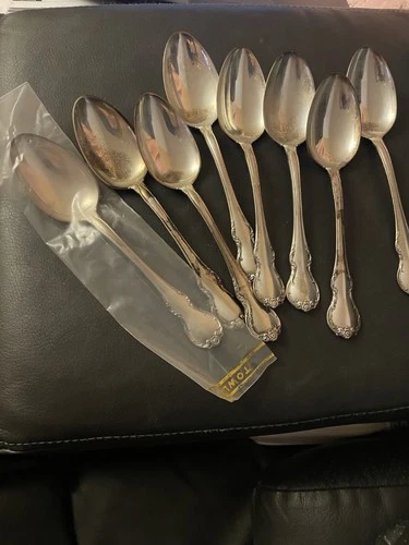 92.5 Sterling LOT Silver Towle Scrap or use. 240 gram 8 spoons