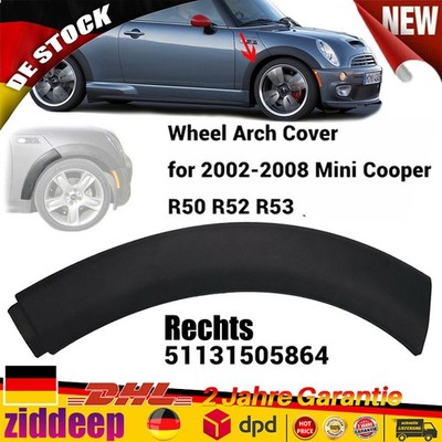 Radlaufverkleidung Vorne Rechts für BMW MINI One/One D/Cooper/Cooper R50 R52·