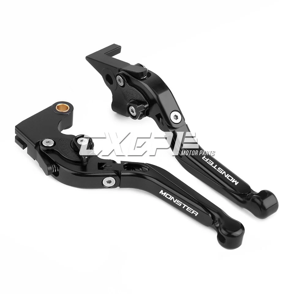 Per DUCATI MONSTER 696 796 695 620 400 Leva frizione freno Alluminio CNC moto - Immagine 3 di 4