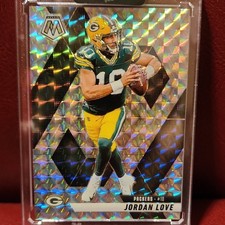 Panini 2025 Mosaic Jordan Love #30 Green Bay Packers Prizm Football Card