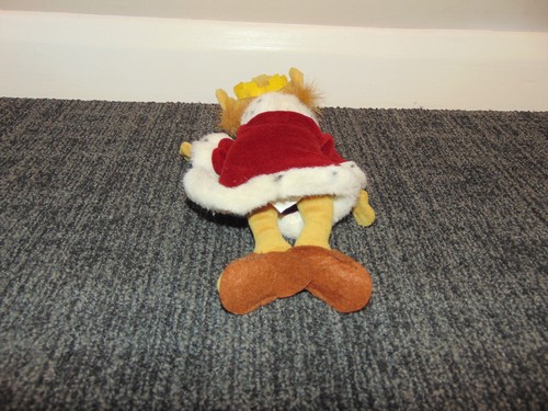 DISNEY STORE EXCLUSIVE ROBIN HOOD PRINCE JOHN 9" PLUSH BEAN BAG TOY VGC - Picture 16 of 16