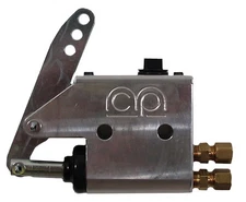 NEW MCP JR. DRAGSTER BRAKE MASTER CYLINDER,LAWN MOVER,BARSTOOL,RACING,3/4,SILVER